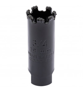 Draper Expert Tungsten Carbide Grit Hole Saw, 19mm