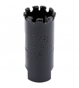 Draper Expert Tungsten Carbide Grit Hole Saw, 22mm