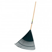 Extra Wide Plastic Leaf Rake, 800mm