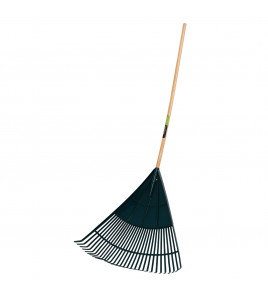 Extra Wide Plastic Leaf Rake, 800mm