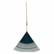 Extra Wide Plastic Leaf Rake, 800mm