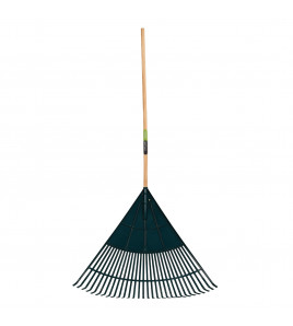 Extra Wide Plastic Leaf Rake, 800mm