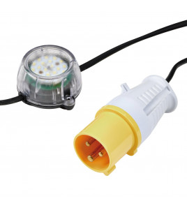 Defender E89355 120W Heavy Duty LED Encapsulated Festoon String Lights, 50m