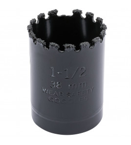 Draper Expert Tungsten Carbide Grit Hole Saw, 38mm