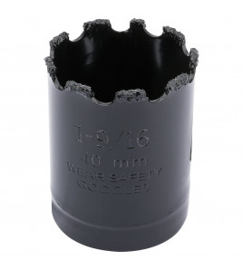Draper Expert Tungsten Carbide Grit Hole Saw, 40mm
