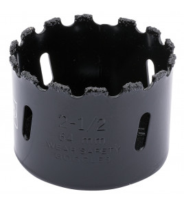 Draper Expert Tungsten Carbide Grit Hole Saw, 64mm