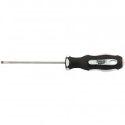 Plain Slot Soft Grip Parallel Tip Screwdriver, 3 x 75mm