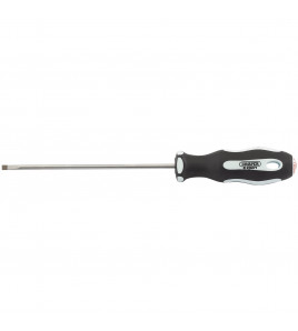 Draper Expert Plain Slot Soft Grip Parallel Tip Screwdriver, 3 x 100mm