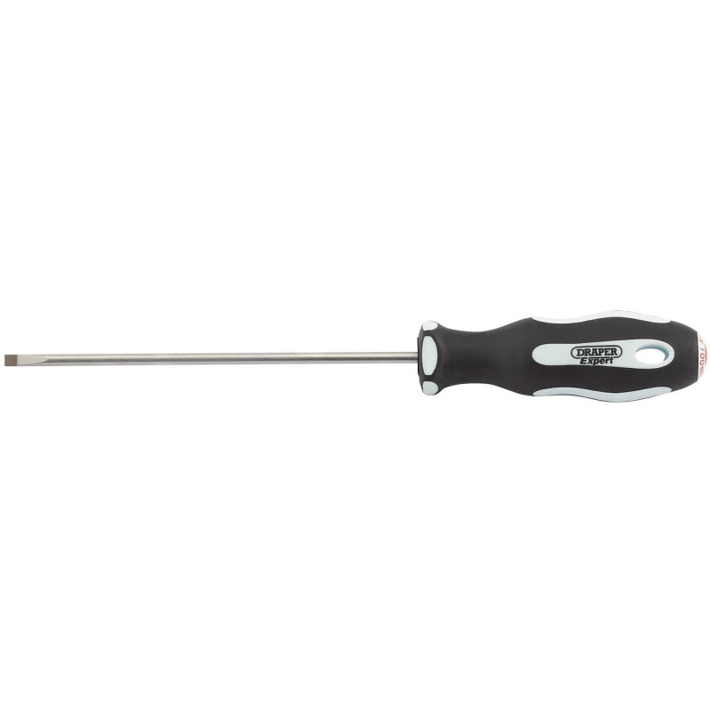 Draper Expert Plain Slot Soft Grip Parallel Tip Screwdriver, 3 x 100mm