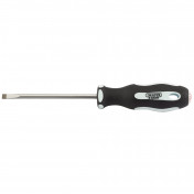 Plain Slot Soft Grip Parallel Tip Screwdriver, 5.5 x 100mm