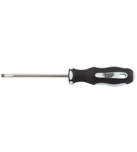 Draper Expert Plain Slot Soft Grip Parallel Tip Screwdriver, 5.5 x 100mm