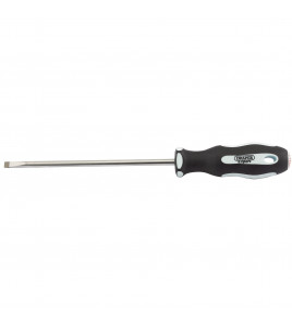 Draper Expert Plain Slot Soft Grip Parallel Tip Screwdriver, 5.5 x 150mm