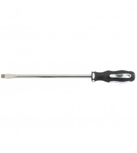 Draper Expert Plain Slot Soft Grip Screwdriver, 10 x 250mm