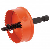 Bi-Metal Hole Saw with Integrated Arbor, 38mm