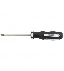 Draper Expert Cross Slot Soft Grip Screwdriver, No.2 x 100mm