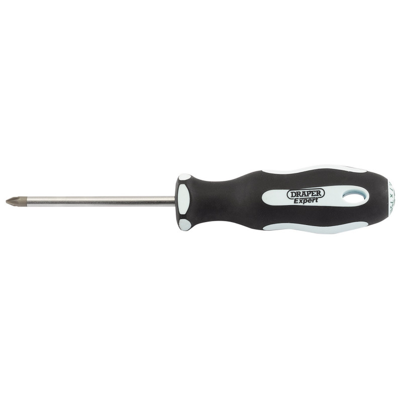 Draper Expert PZ TYPE Soft Grip Screwdriver, No.1 x 75mm