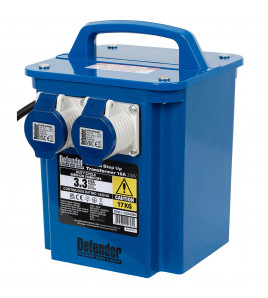 Defender E203030 3.3kVA 230V Step Up Transformer, 16A