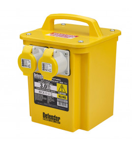 Defender E203010 110V 3kVA Portable Transformer, 16A