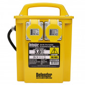 Defender E203010 110V 3kVA Portable Transformer, 16A