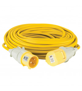 Defender E85262 110V Extension Lead Yellow 4mm&sup2;, 32A, 25m