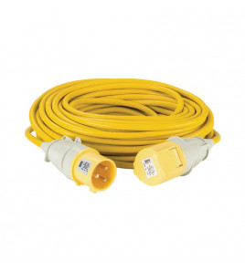 Defender E85262 110V Extension Lead Yellow 4mm&sup2;, 32A, 25m
