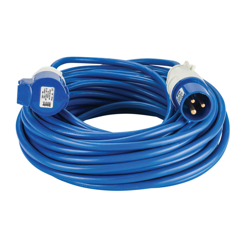 Defender E85234 230V Arctic Extension Lead Blue 2.5mm&sup2;,16A,  25m