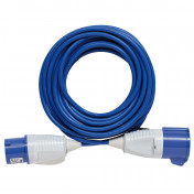 Defender E85237 230V Arctic Extension Lead, Blue, 2.5mm&sup2;, 32A, 14m