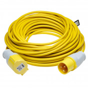 Defender E85230 110V Extension Lead, Yellow, 1.5mm&sup2;, 16A, 25m