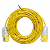 Defender E85230 110V Extension Lead, Yellow, 1.5mm&sup2;, 16A, 25m