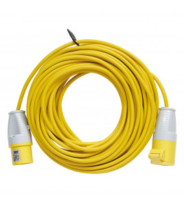 Defender E85230 110V Extension Lead, Yellow, 1.5mm&sup2;, 16A, 25m