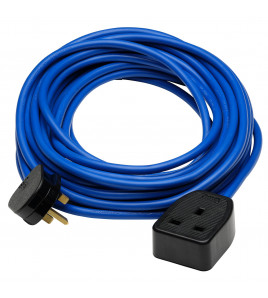 Defender E85223 230V Extension Lead, Blue, 1.5mm&sup2;, 13A, 10m