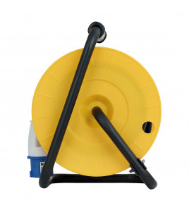 Defender E86475 230V 2-Way Light Industrial Cable Reel, 16A, 25m