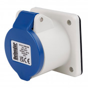 Defender E884200 230V Panel Socket, 16A