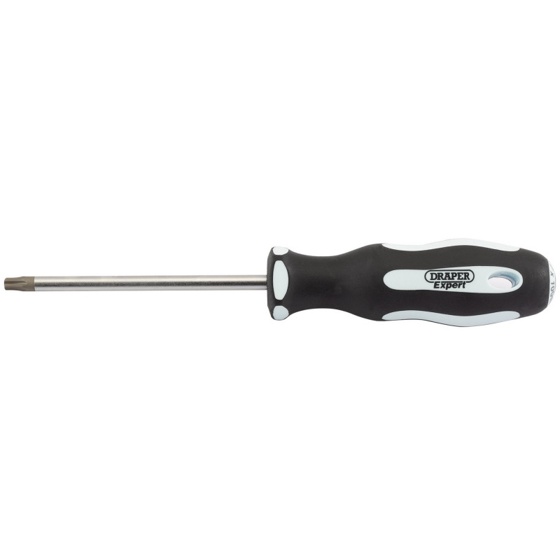 Draper Expert TX-STAR® Security Soft Grip Screwdriver, T27T x 100mm....