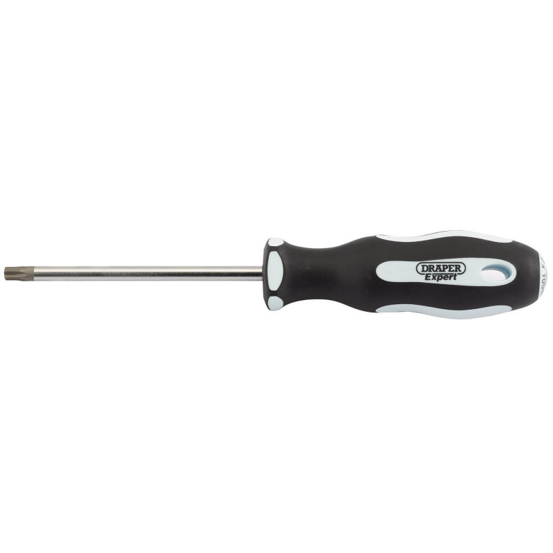 Draper Expert TX-STAR® Security Soft Grip Screwdriver, T30T x 100mm