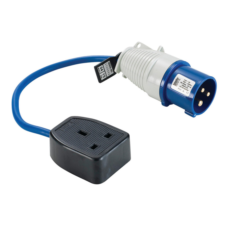 Defender E85300 230V Fly Lead Converter 16A - 13A