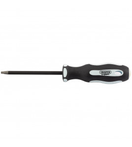 Draper Expert Square Recess Soft Grip Security Screwdriver, S3 x 100mm