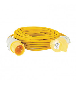 Defender E85235 110V Extension Lead Yellow 2.5mm&sup2;, 32A, 14m