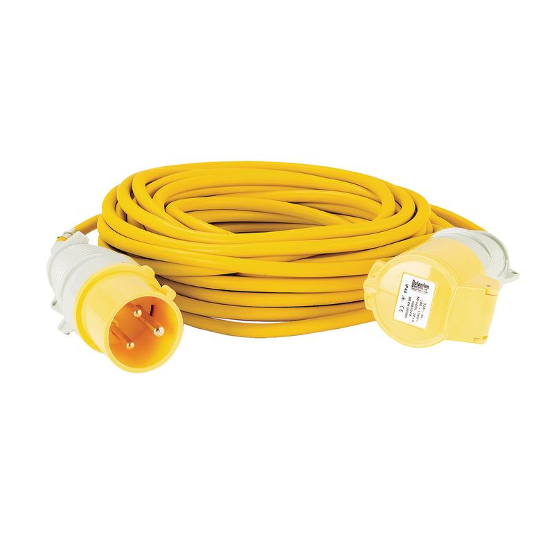 Defender E85235 110V Extension Lead Yellow 2.5mm&sup2;, 32A, 14m