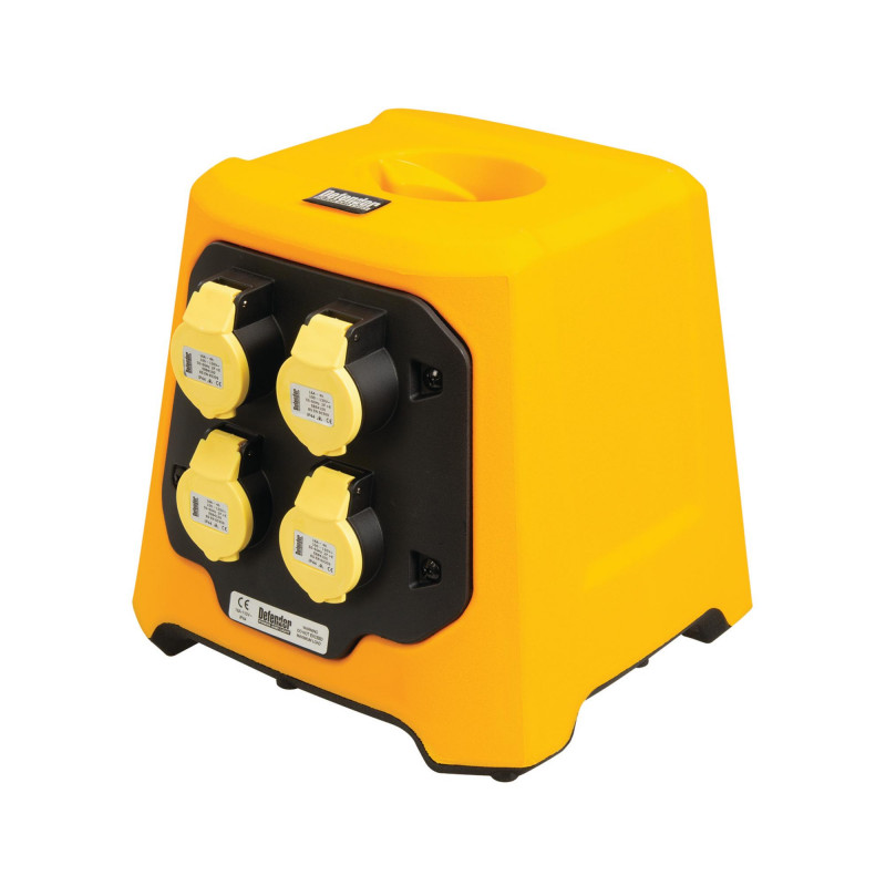 Defender E712654 Uplight V3 Multi Socket Base, 4 x 16A (Base Only)