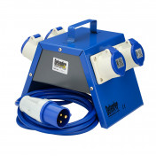 Defender E13112 230V Splitter Box, 4 x 16A