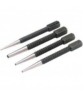 Set of Cupped Nailsets (4 Piece)