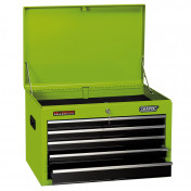 Tool Chest, 5 Drawer, 26, Green