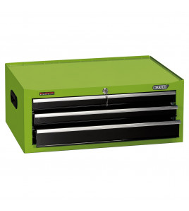 Intermediate Tool Chest, 3 Drawer, 26, Green