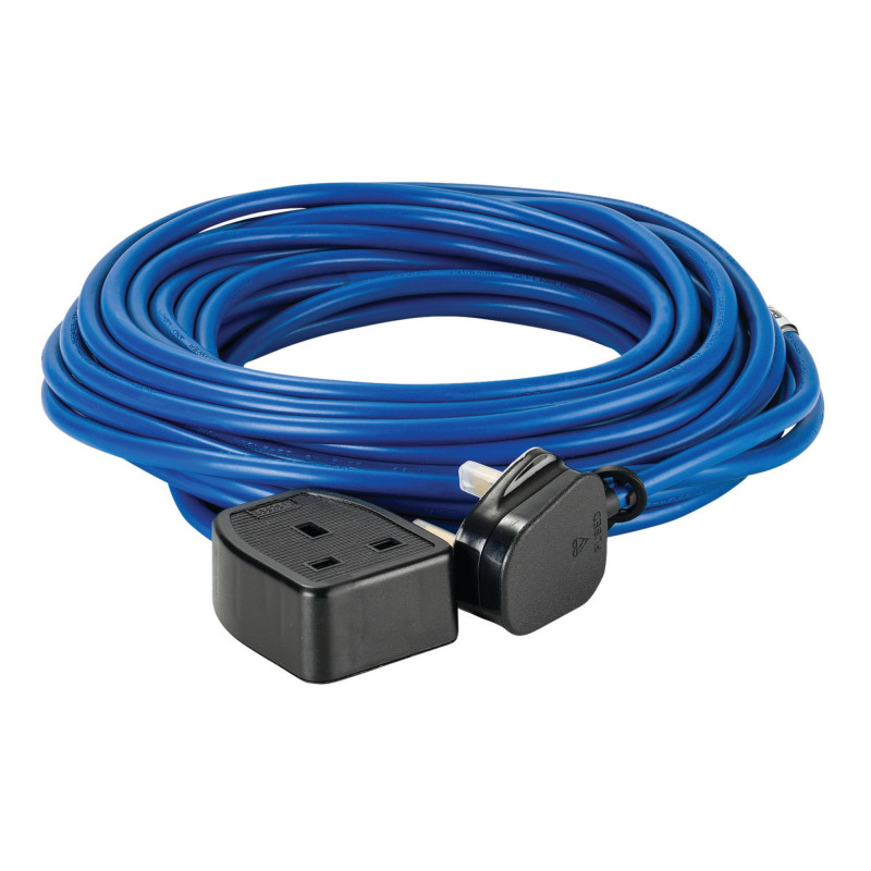 Defender E85222 230V Extension Lead, Blue, 1.5mm&sup2;, 13A ,14m