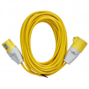 Defender E85111 Extension Lead, Yellow, 1.5mm&sup2;, 16A, 14m