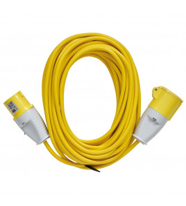 Defender E85111 Extension Lead, Yellow, 1.5mm&sup2;, 16A, 14m