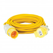 Defender E85240 110V Extension Lead, Yellow, 4mm&sup2;, 32A, 14m