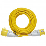 Defender E85240 110V Extension Lead, Yellow, 4mm&sup2;, 32A, 14m
