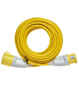 Defender E85240 110V Extension Lead, Yellow, 4mm&sup2;, 32A, 14m